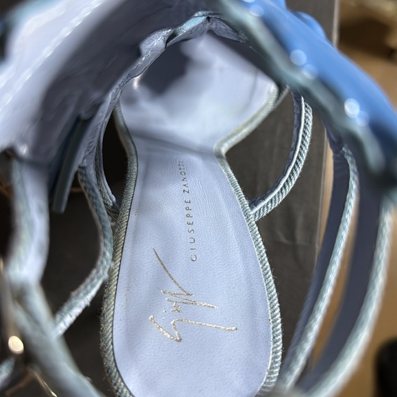 Denim Giuseppe pumps - Picture 6 of 15